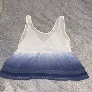 Babydoll ombré shirt